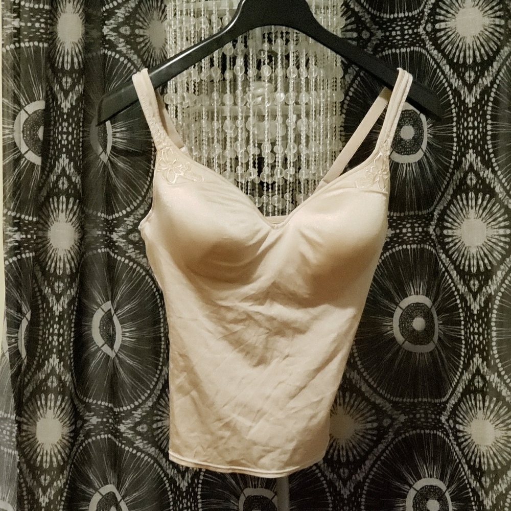 Curvation Tan padded camisole